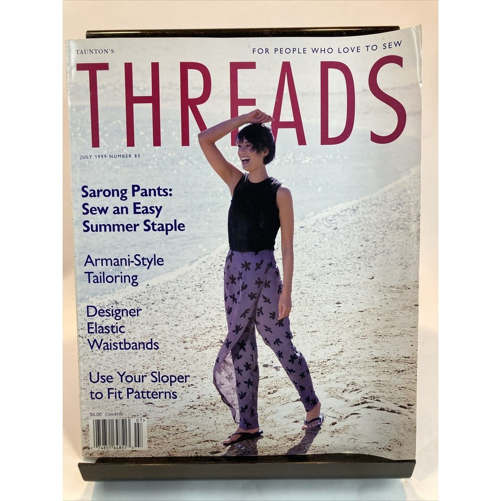 Taunton's Threads Magazine July 1999 #83 See Pics for Articles
